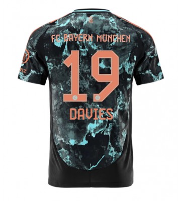 Bayern Munich Alphonso Davies #19 Bortatröja 2024-25 Kortärmad